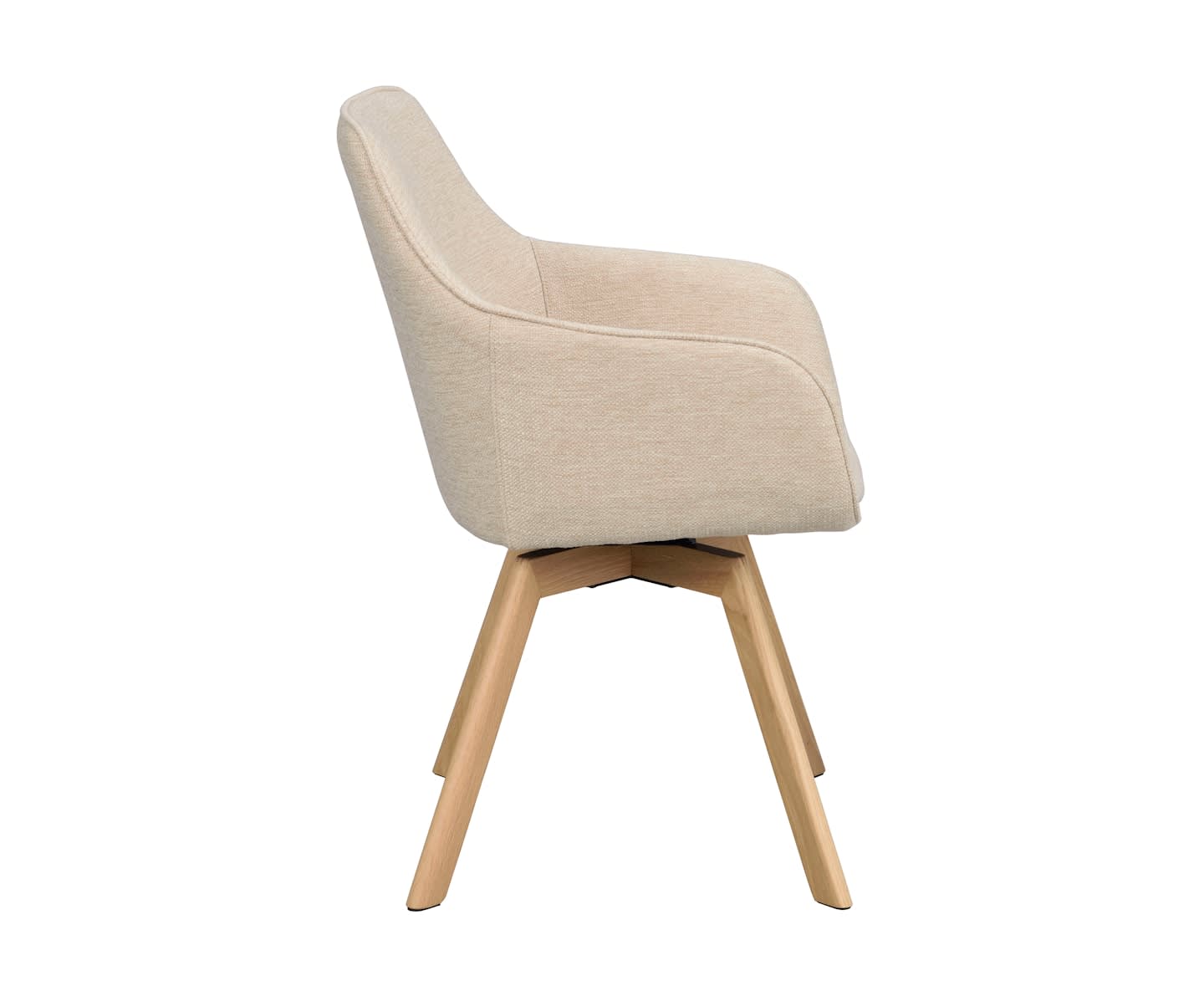 Rowico Home Alison Karmstol Ljusbeige/Ek