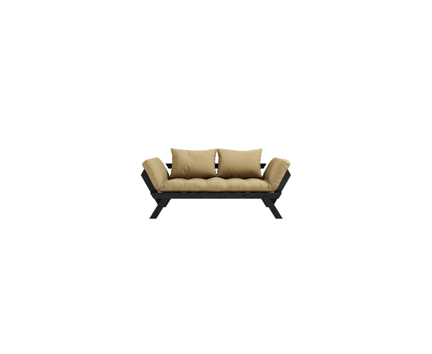 Karup Design Bebop Dagbädd Svart/Wheat Beige 174cm