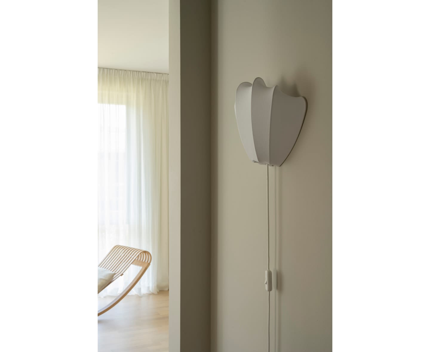 Watt &amp; Veke Anna Vägglampa Cotton White S