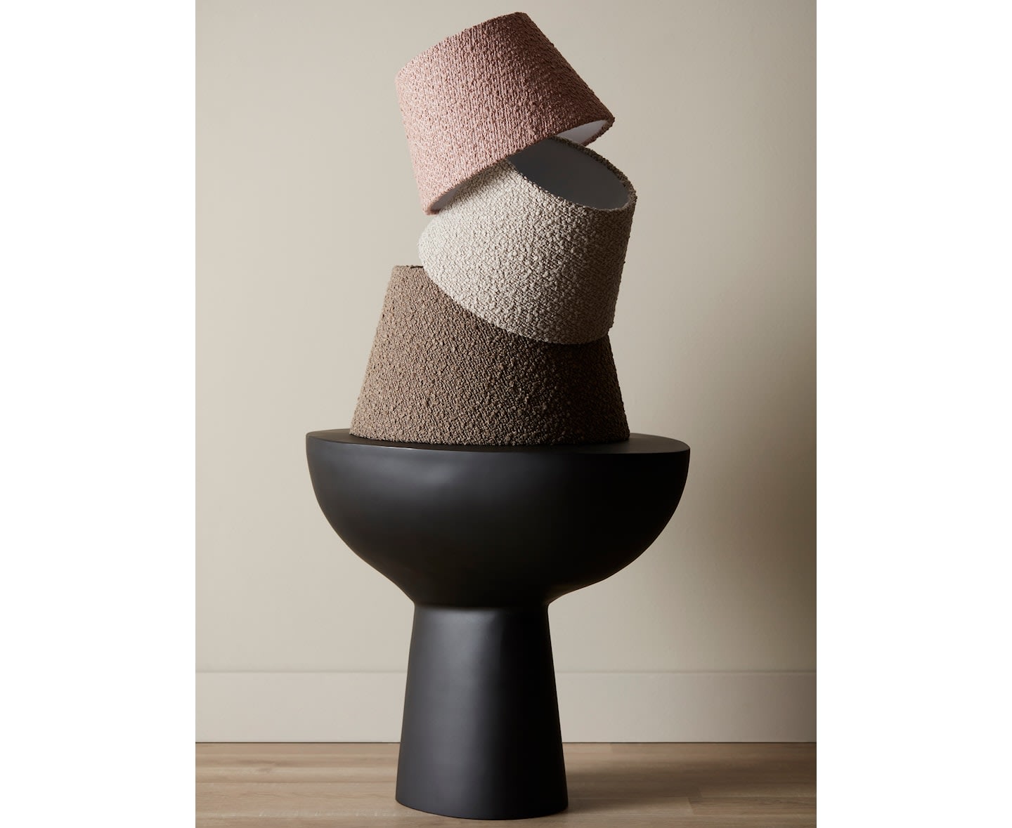 PR Home Hanna Lampskärm Bouclé Nougat 19cm