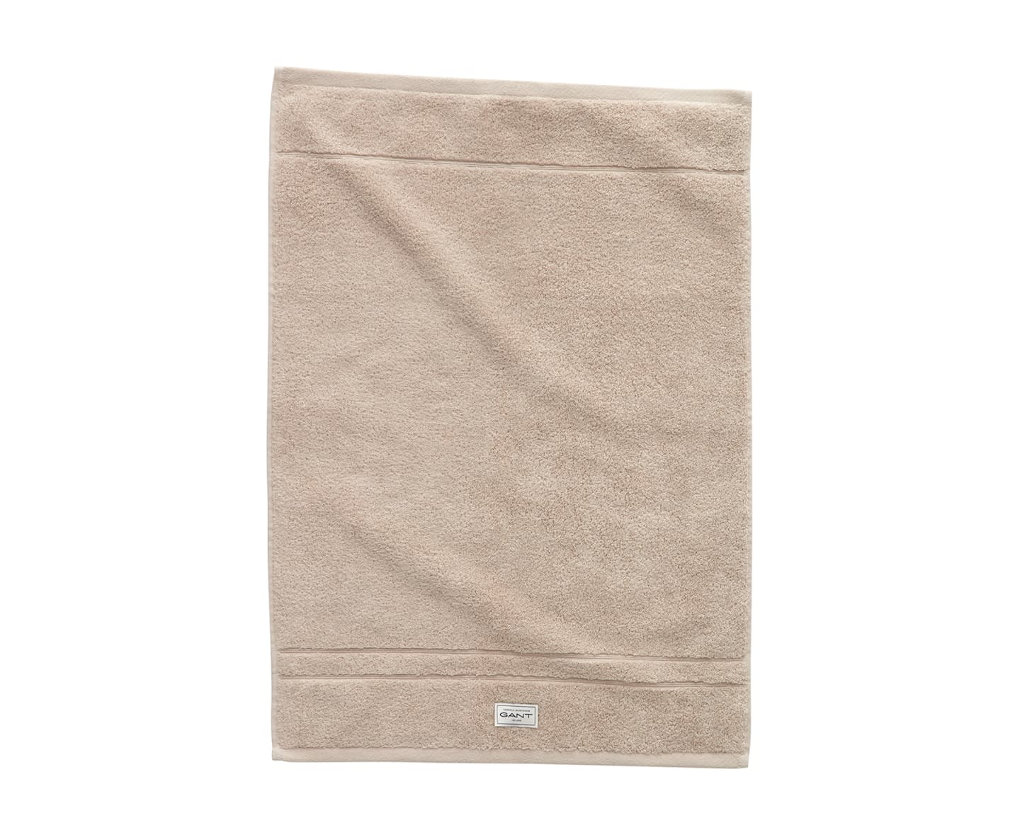 GANT Home Organic Premium Terry Handduk Silver Sand 50x70