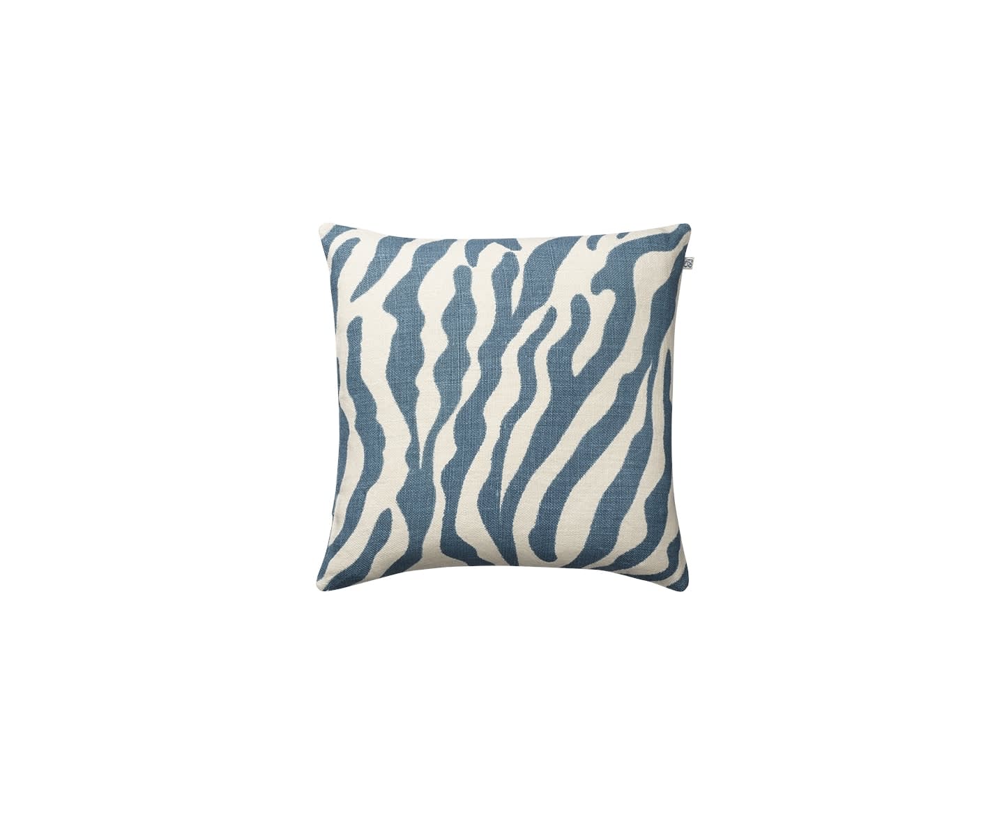 Chhatwal &amp; Jonsson Zebra Leinen Kissenbezug Heaven Blue 50x50