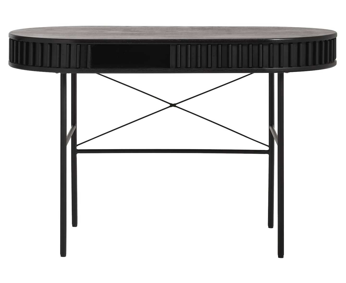 Sleepo Freja Schreibtisch Black Oak 120cm