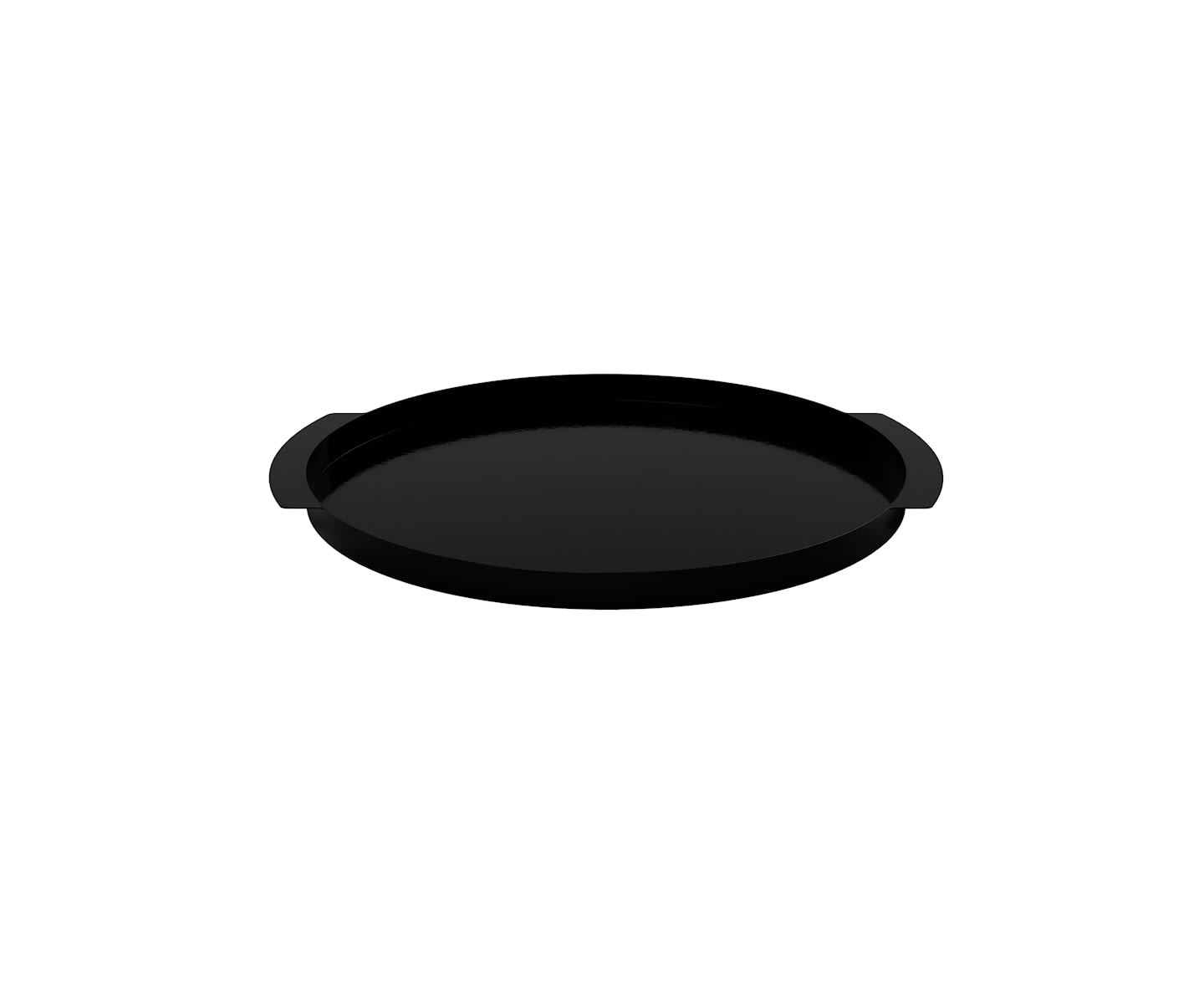 Cooee Design Tray Carry Circle Tablett Black 35cm