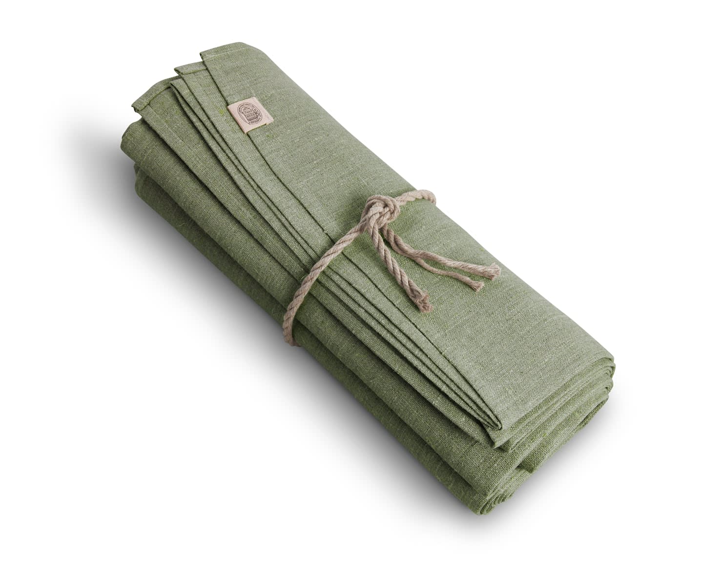 Lovely Linen Classic Linneduk Sage Ø170