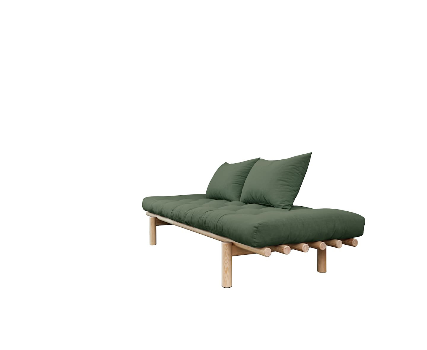 Karup Design Pace Dagseng Natur/Olive Green 200cm