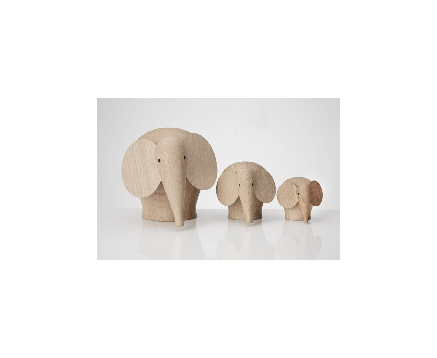 Woud Nunu Elefant Dekorasjon 8cm