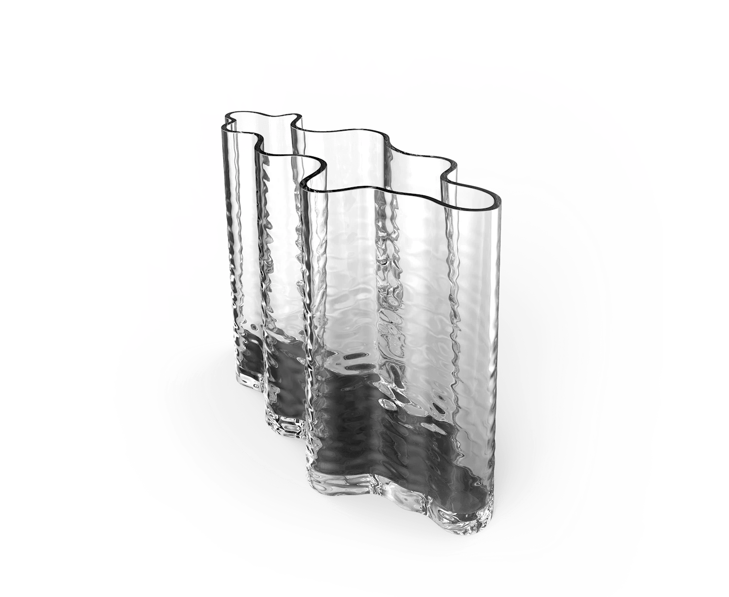 Cooee Design Gry Wide Vase Klar 24cm