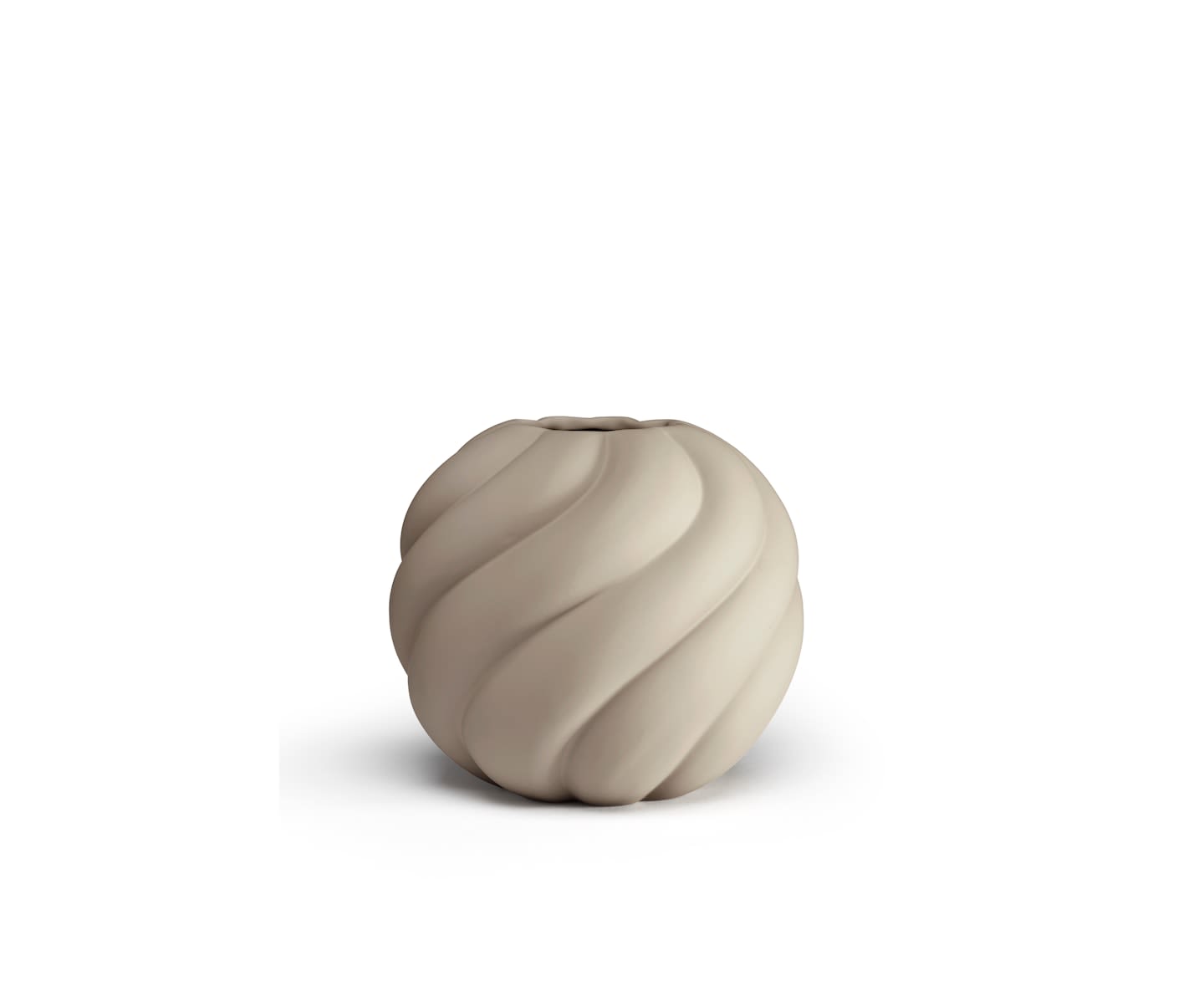 Cooee Design Twist Ball Vas Sand 20cm