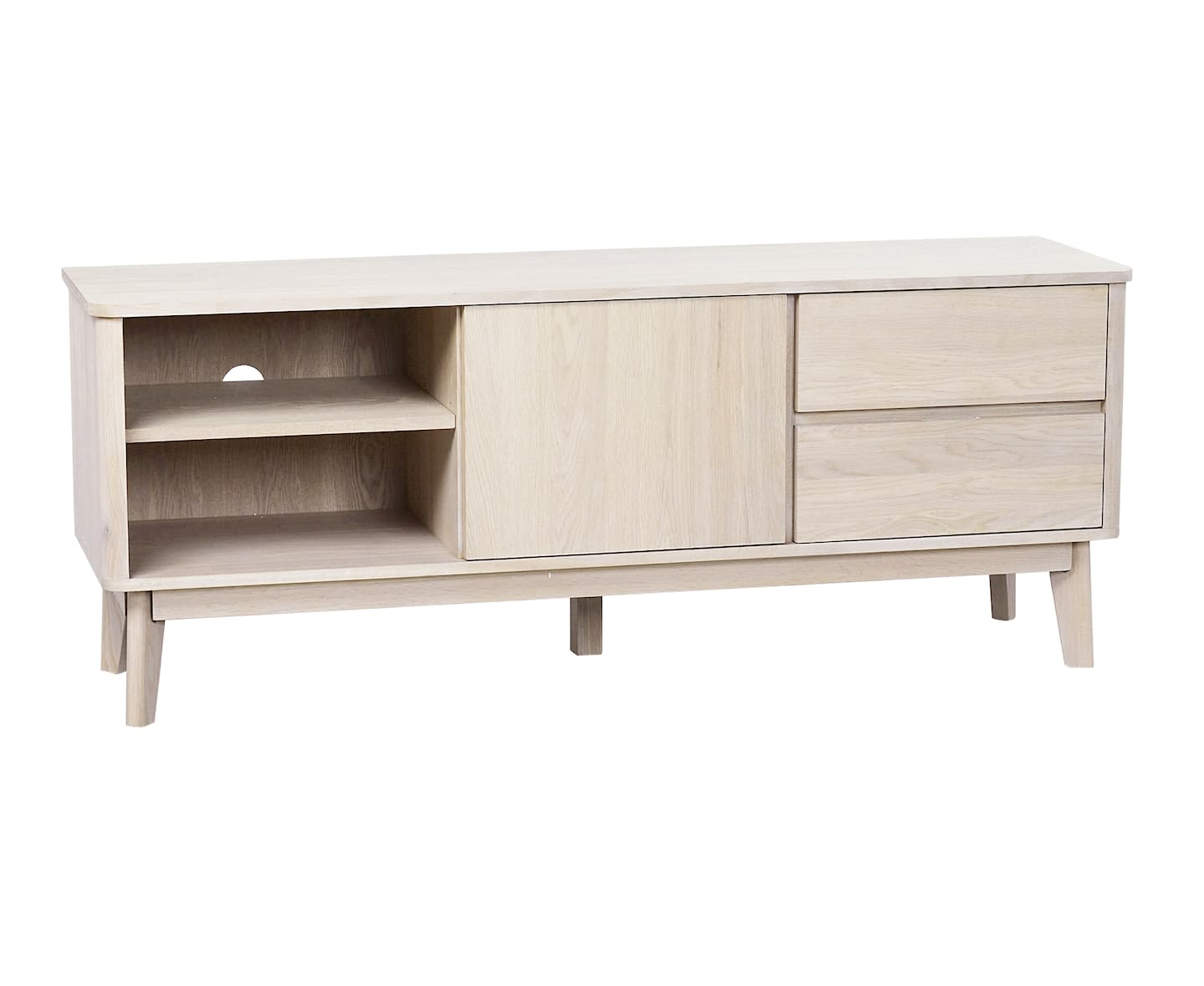 Rowico Home Yumi TV-Schrank Weiß pigmentiert 152cm