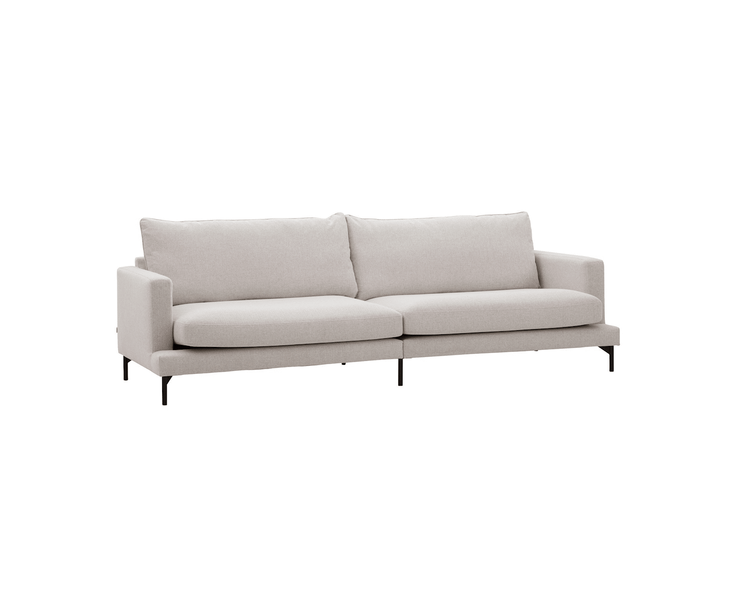 Sleepo Olivia 4-Sitzer Sofa Natur 266cm