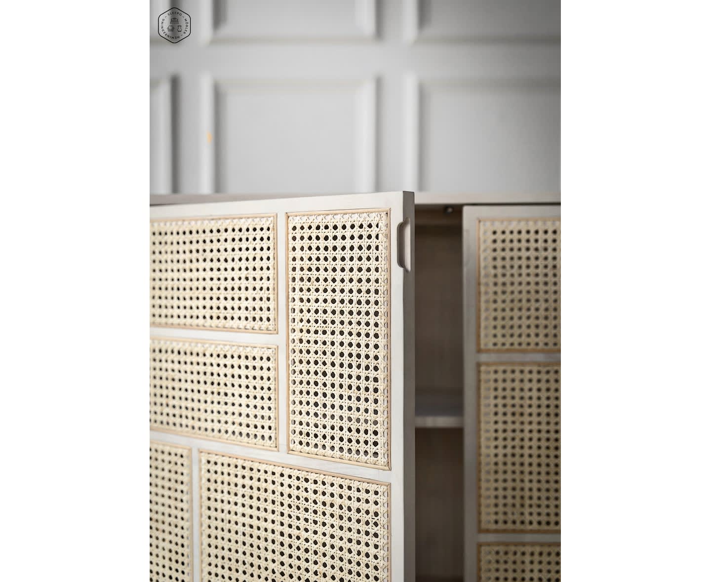 Design House Stockholm Air Sideboard Low White Grey 180cm