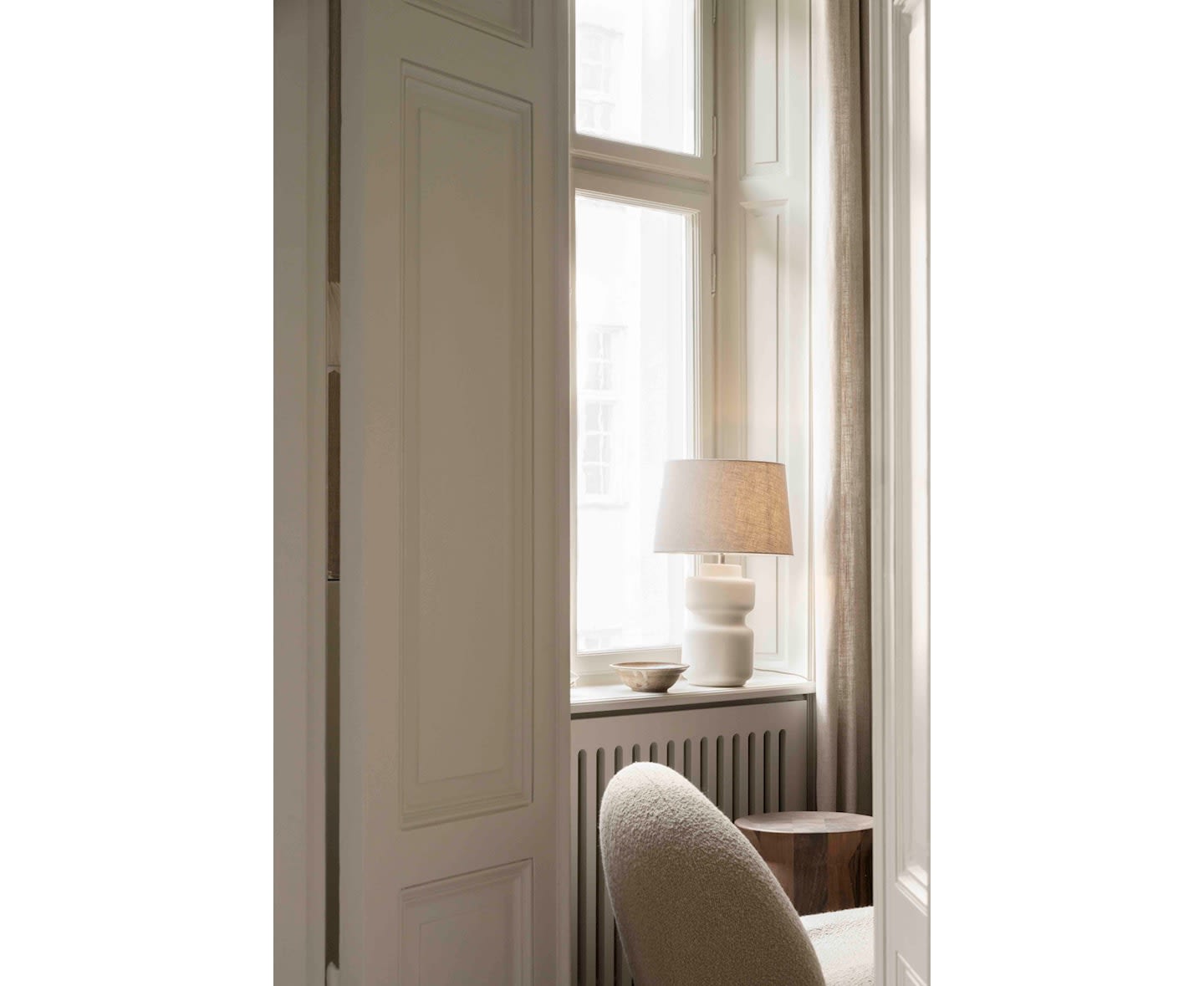 Watt &amp; Veke Evy Lampfot White/Ivory