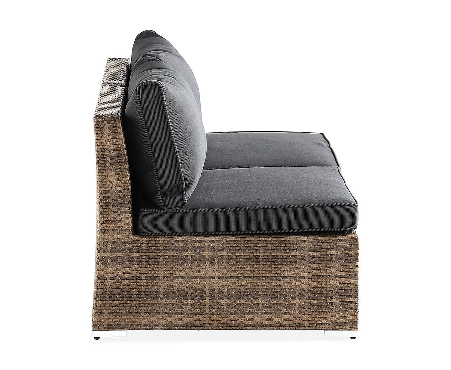 Nordic Outdoor Flynn 2-sits Loungmodul Sand/Mörkgrå