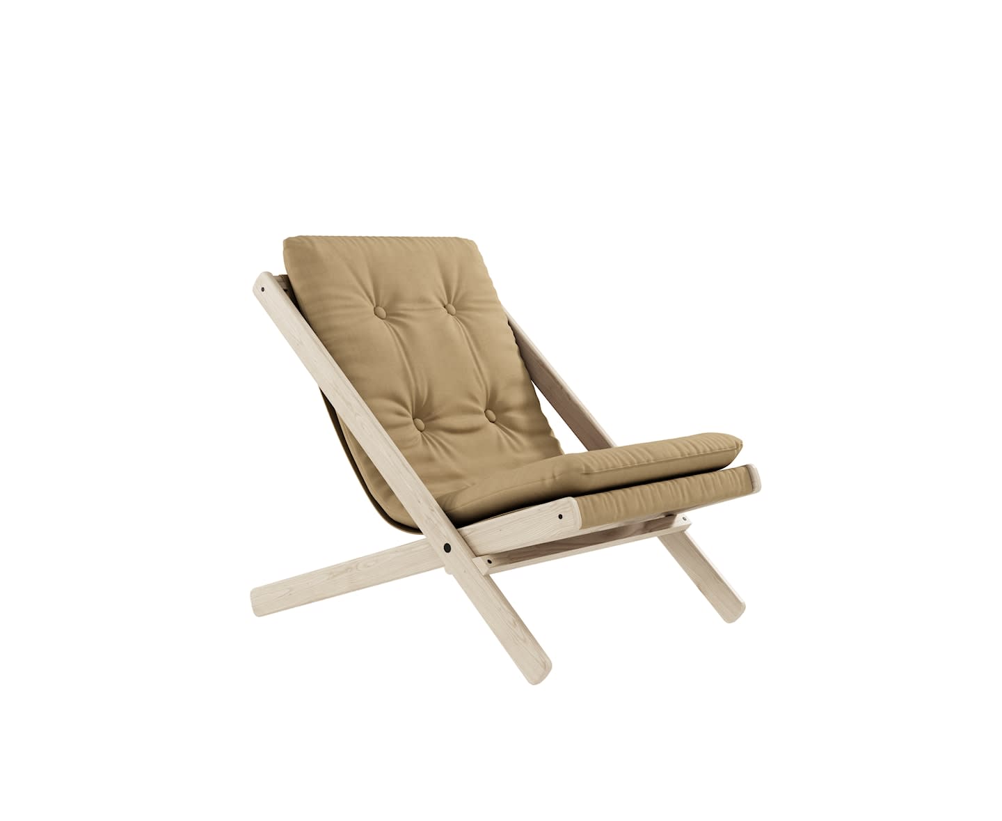 Karup Design Boogie Loungestol Natur/Wheat Baige