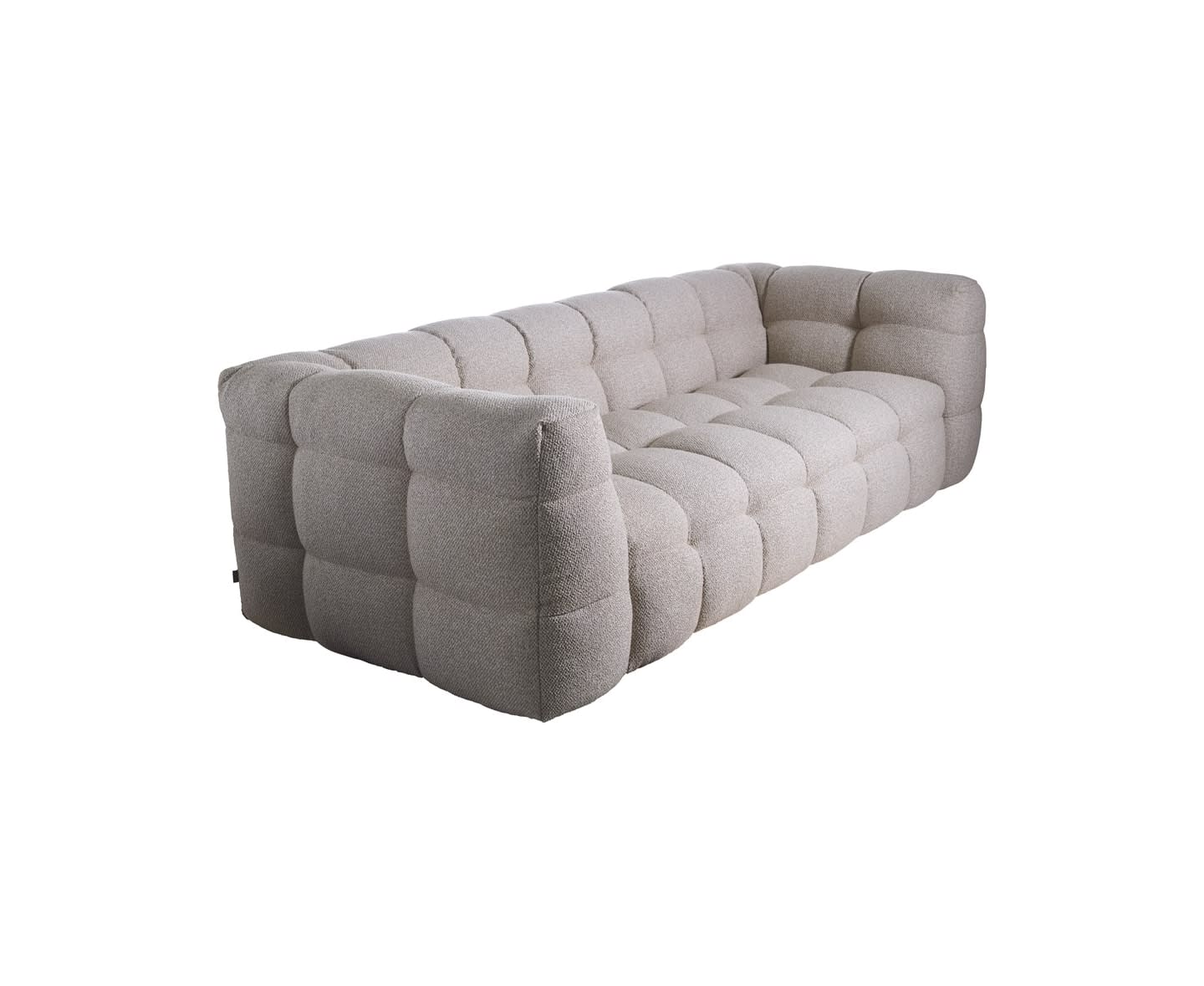 Sleepo Billie 3-Sitzer Sofa Beige Bouclé