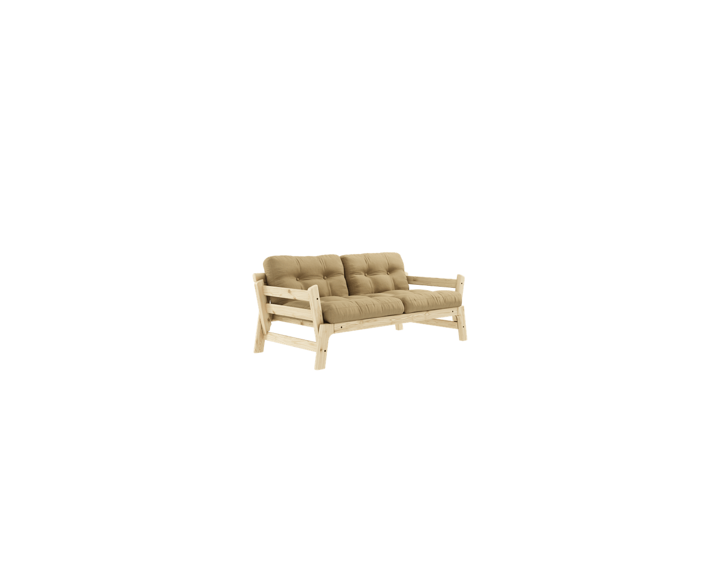 Karup Design Step Bäddsoffa Natur/Wheat Beige 200cm