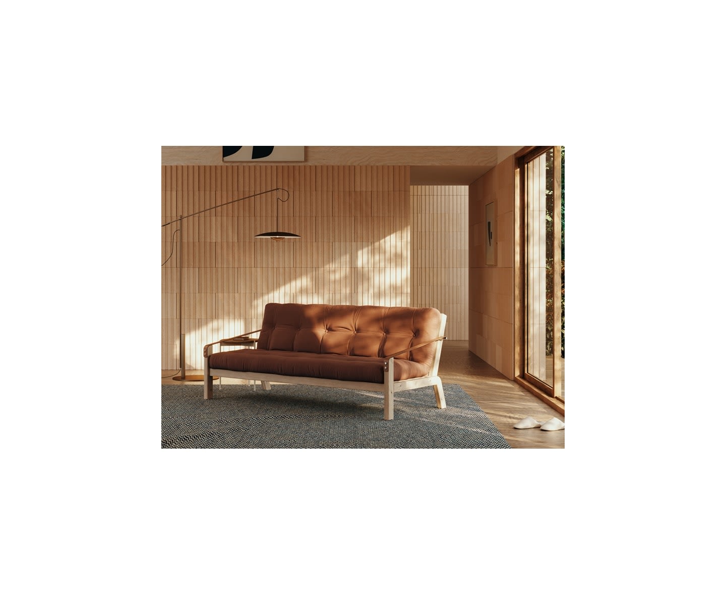 Karup Design Poetry Sovesofa Natur/Natural 204cm