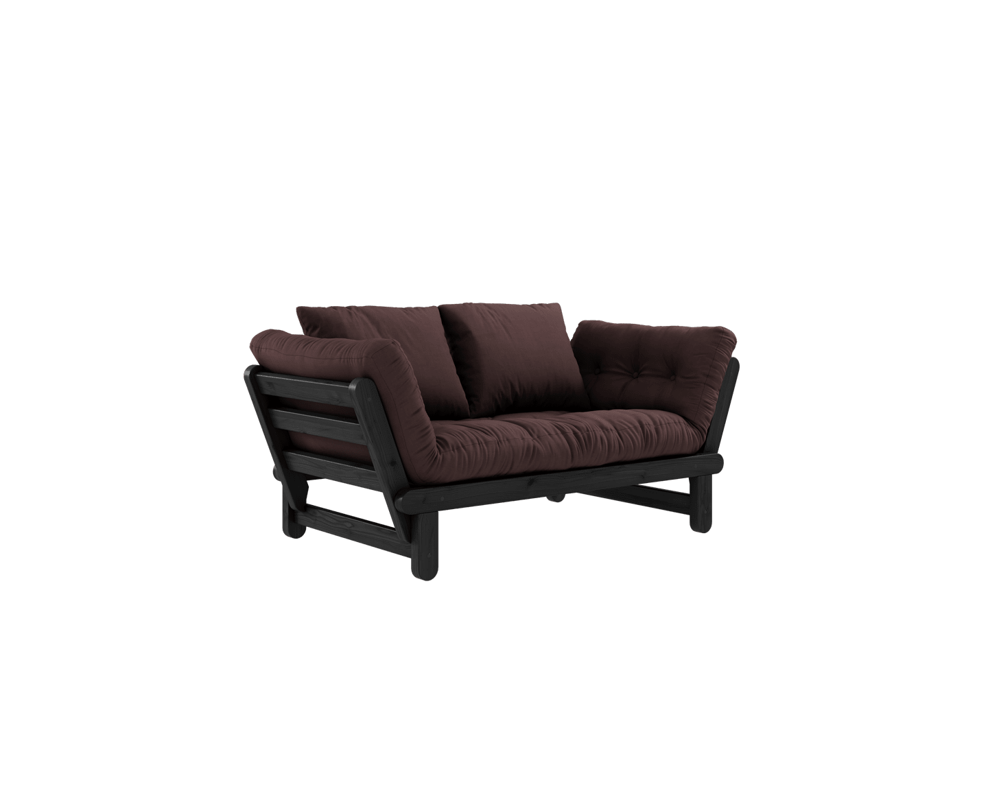 Karup Design Beat Bäddsoffa Svart/Brown 200cm