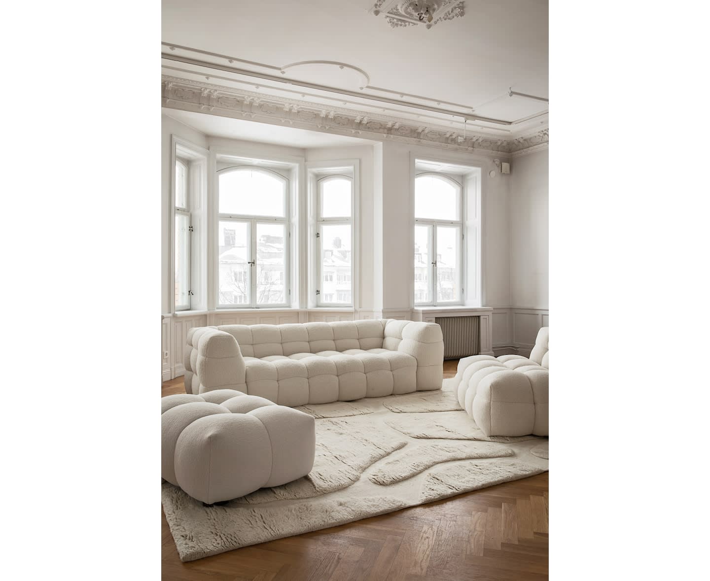 Sleepo Vienna Ullteppe Offwhite 170x230