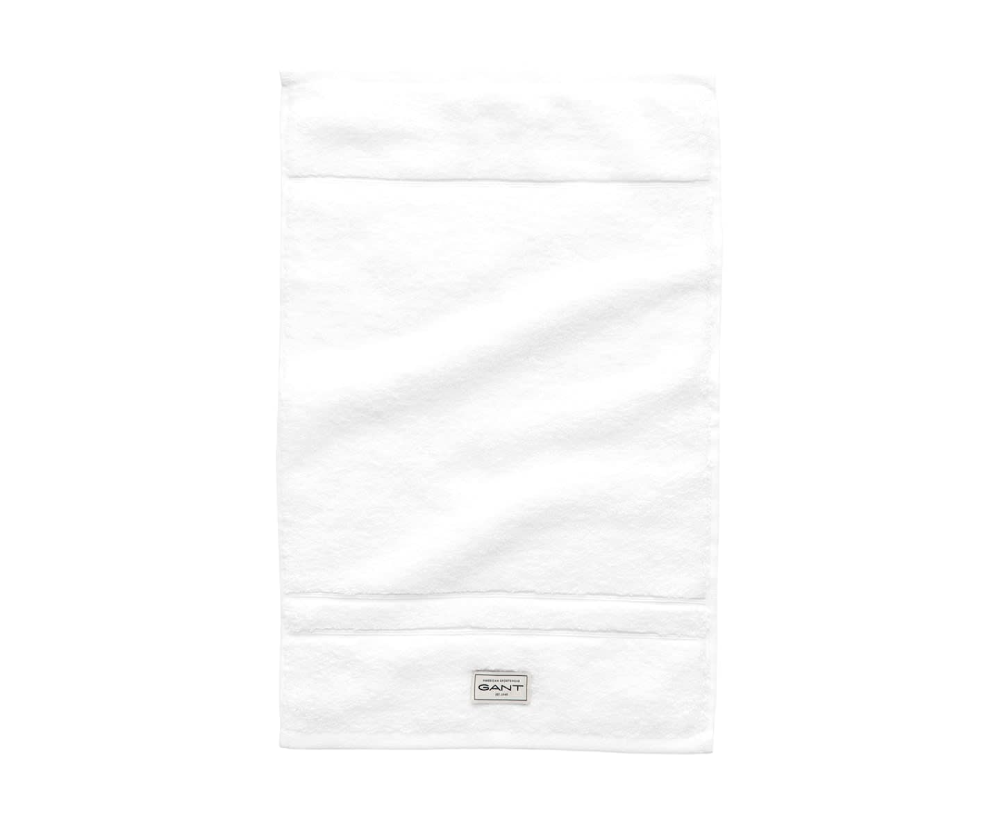 GANT Home Organic Premium Terry Håndkle White 30x50