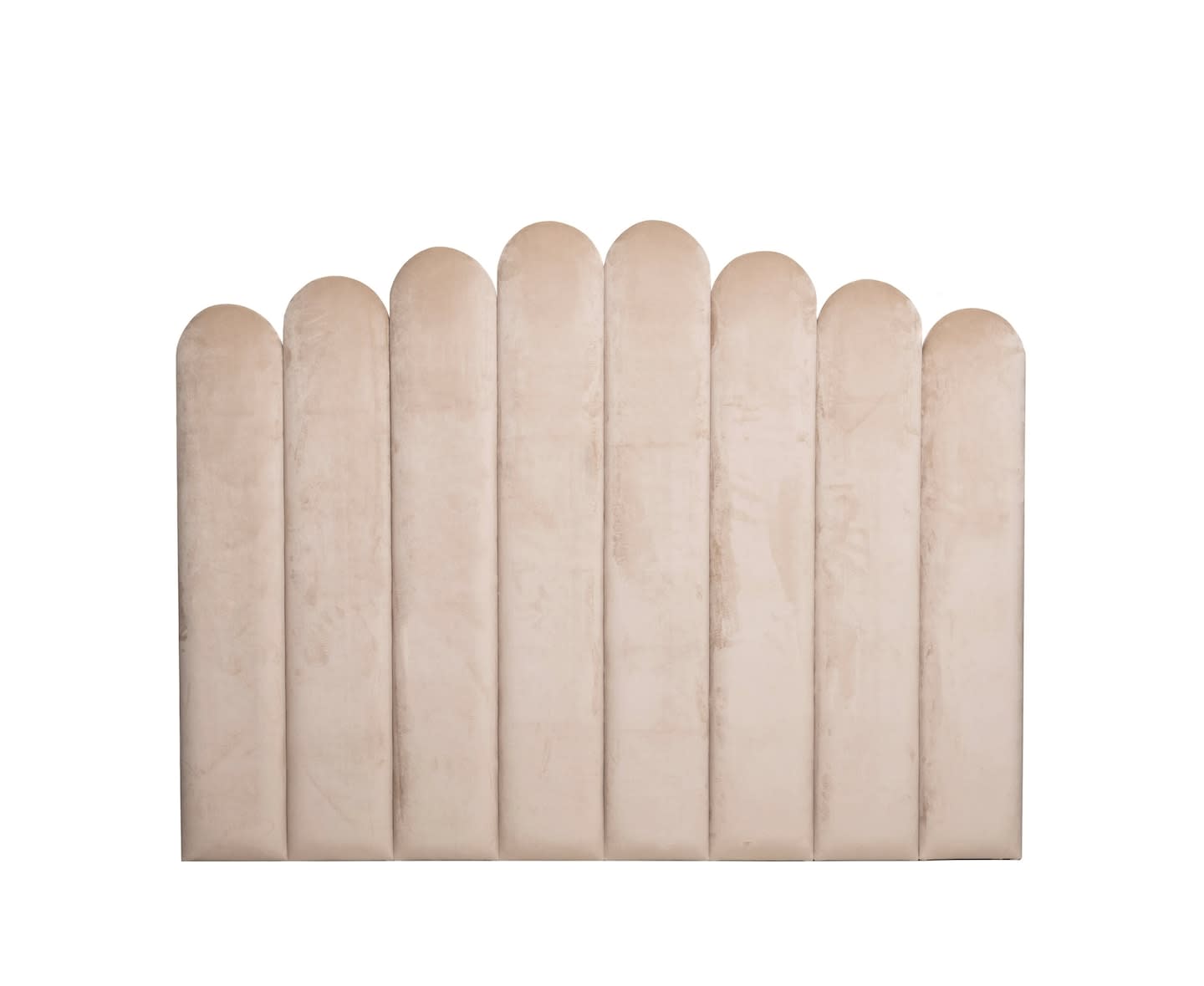 Sleepo Art Samt-Kopfteil Beige 160cm