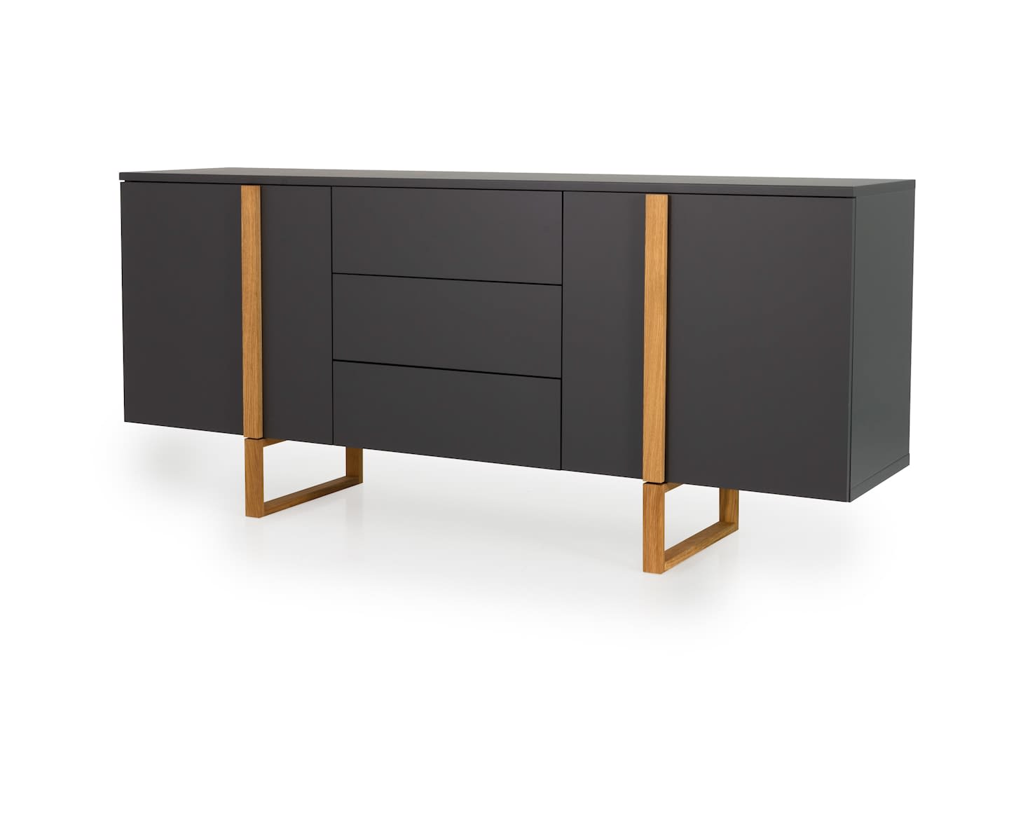 Tenzo Birka Sideboard Anthracite 176cm