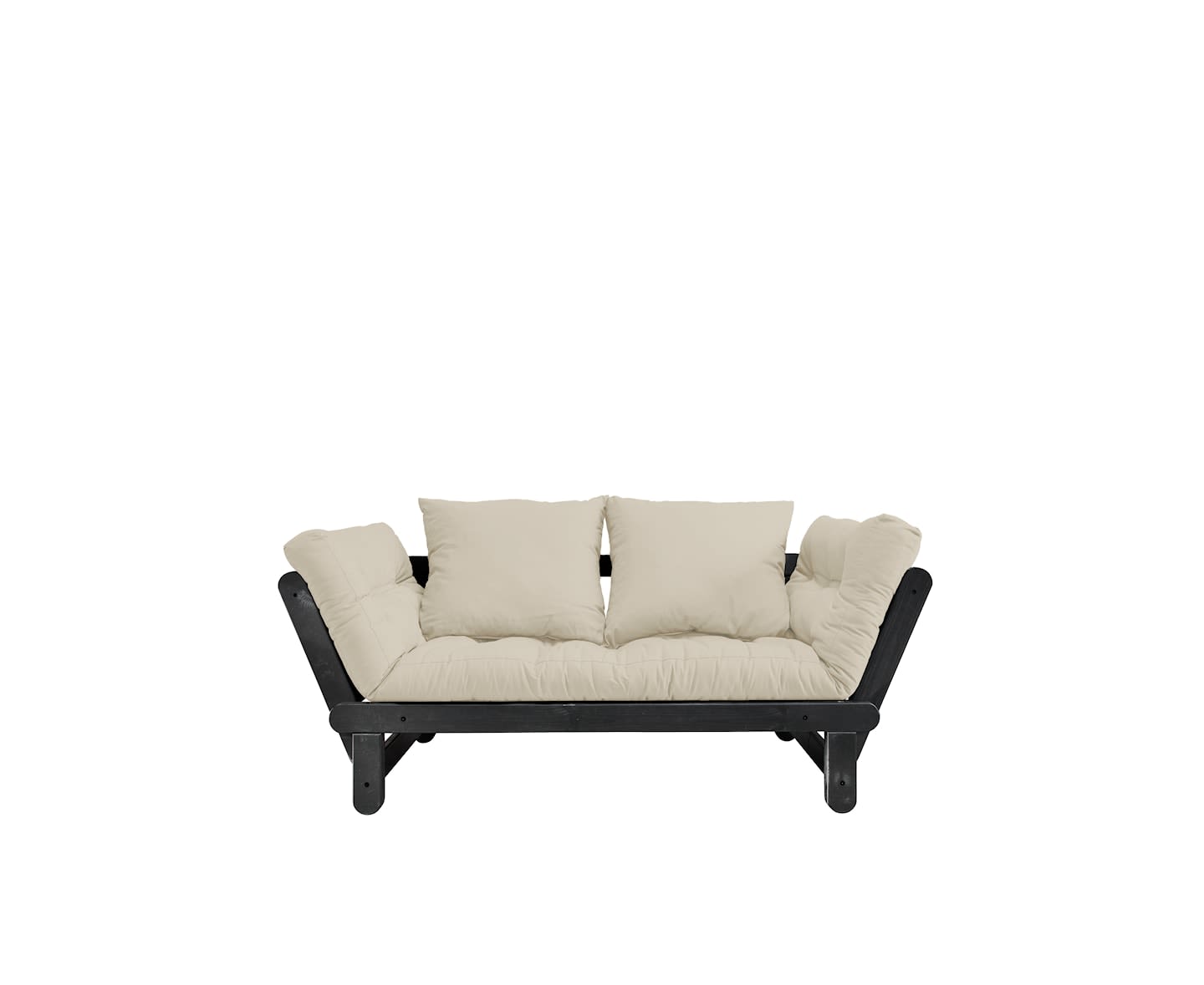 Karup Design Beat Bäddsoffa Svart/Beige 200cm