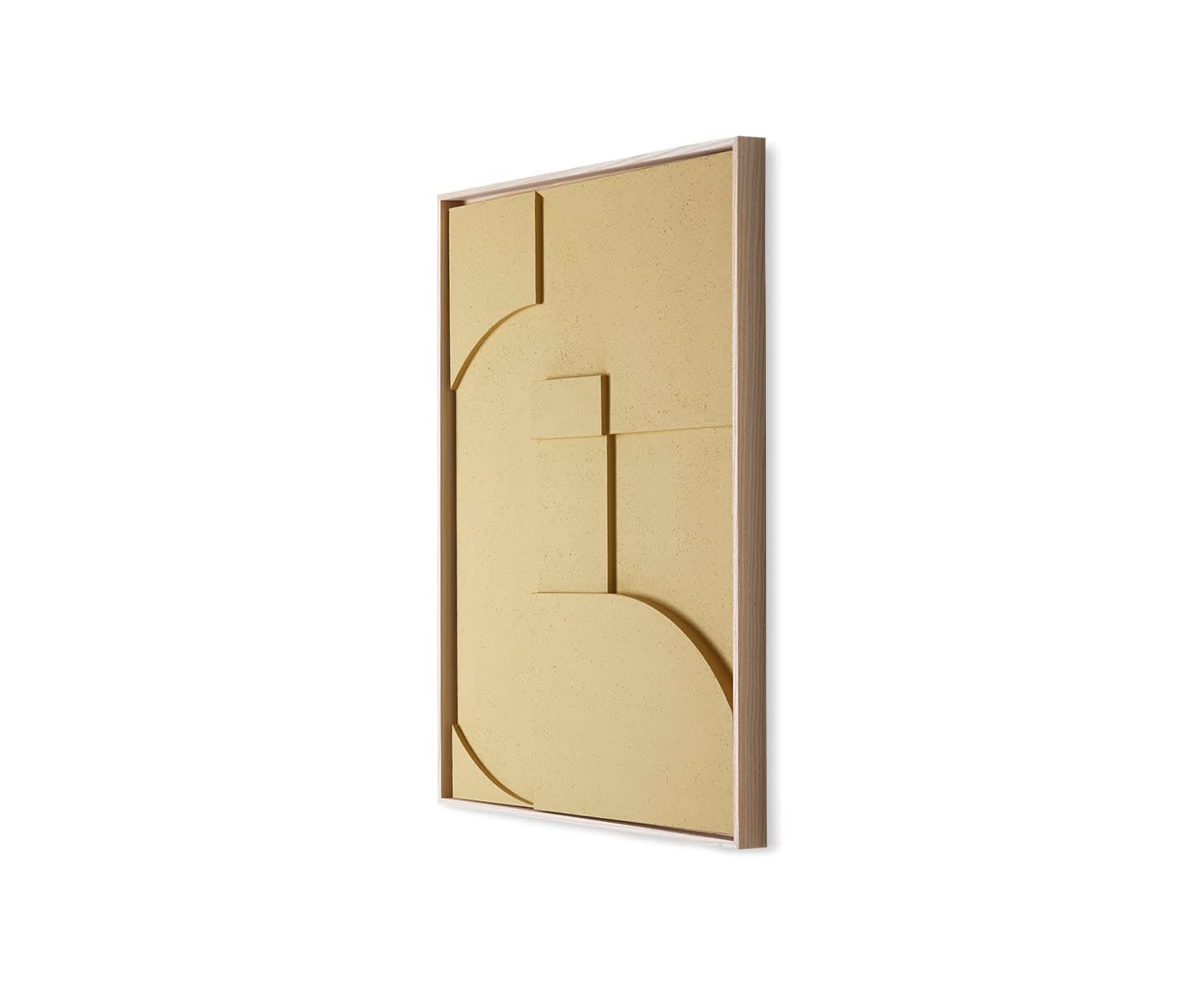 HKliving Relief Panel A Bilde Sand 100x123