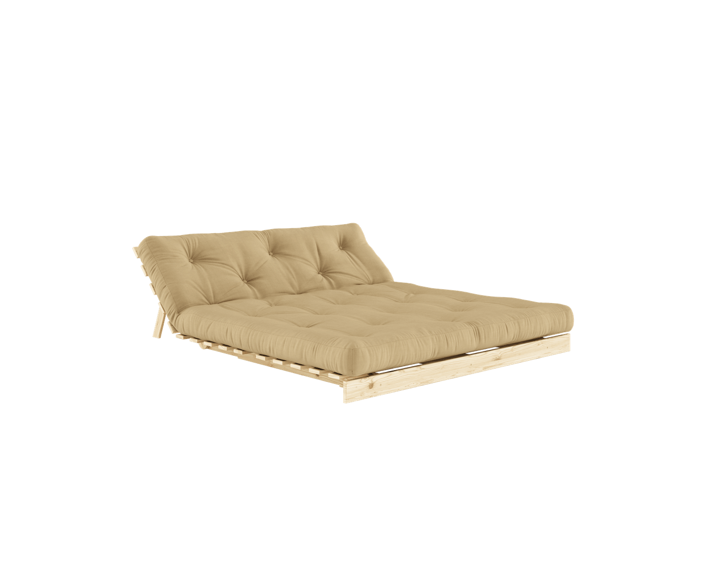 Karup Design Roots Schlafsofa Natur/Weizenbeige 160cm