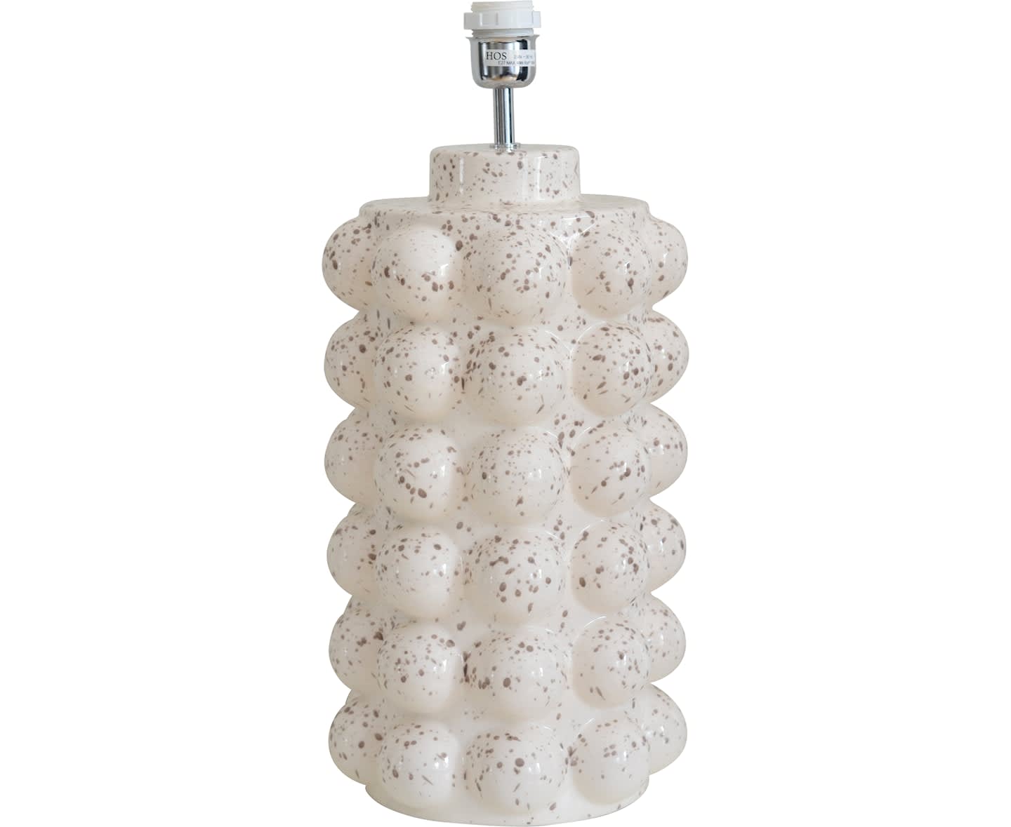 Hallbergs Belysning Bubbels Lampfot  Stracciatella L 49cm