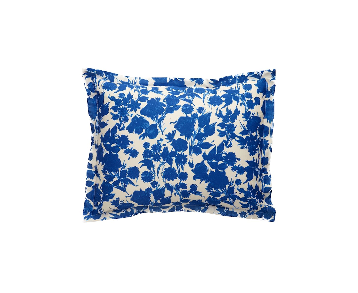 GANT Home Blue Floral Kissenbezug Bold Blue 50x60