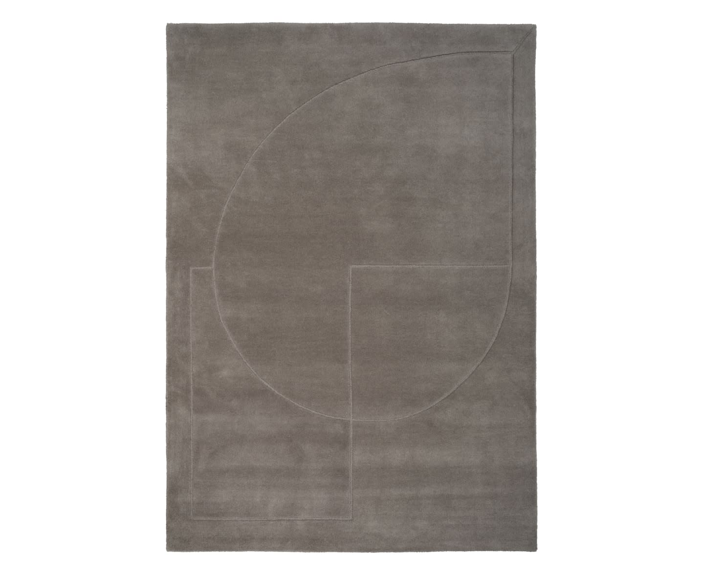 Linie Design Lineal Poem Ullmatta Grey 250x350