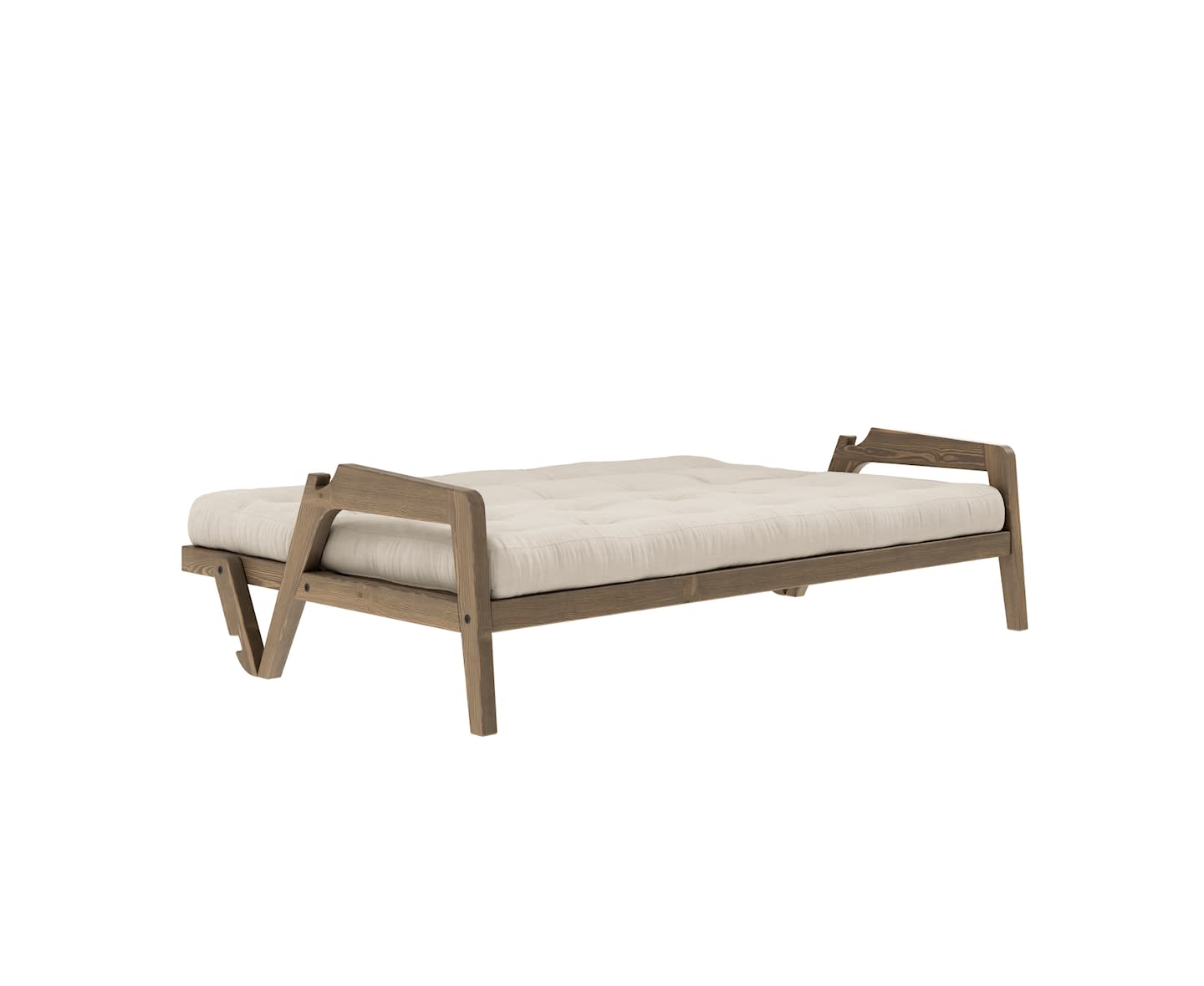 Karup Design Grab Bäddsoffa Brun/Beige 204cm