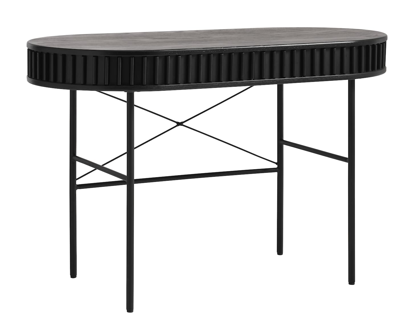 Sleepo Freja Schreibtisch Black Oak 120cm