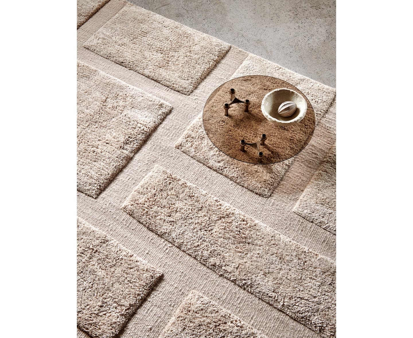 Classic Collection Bricks Ullmatta Beige 170x230