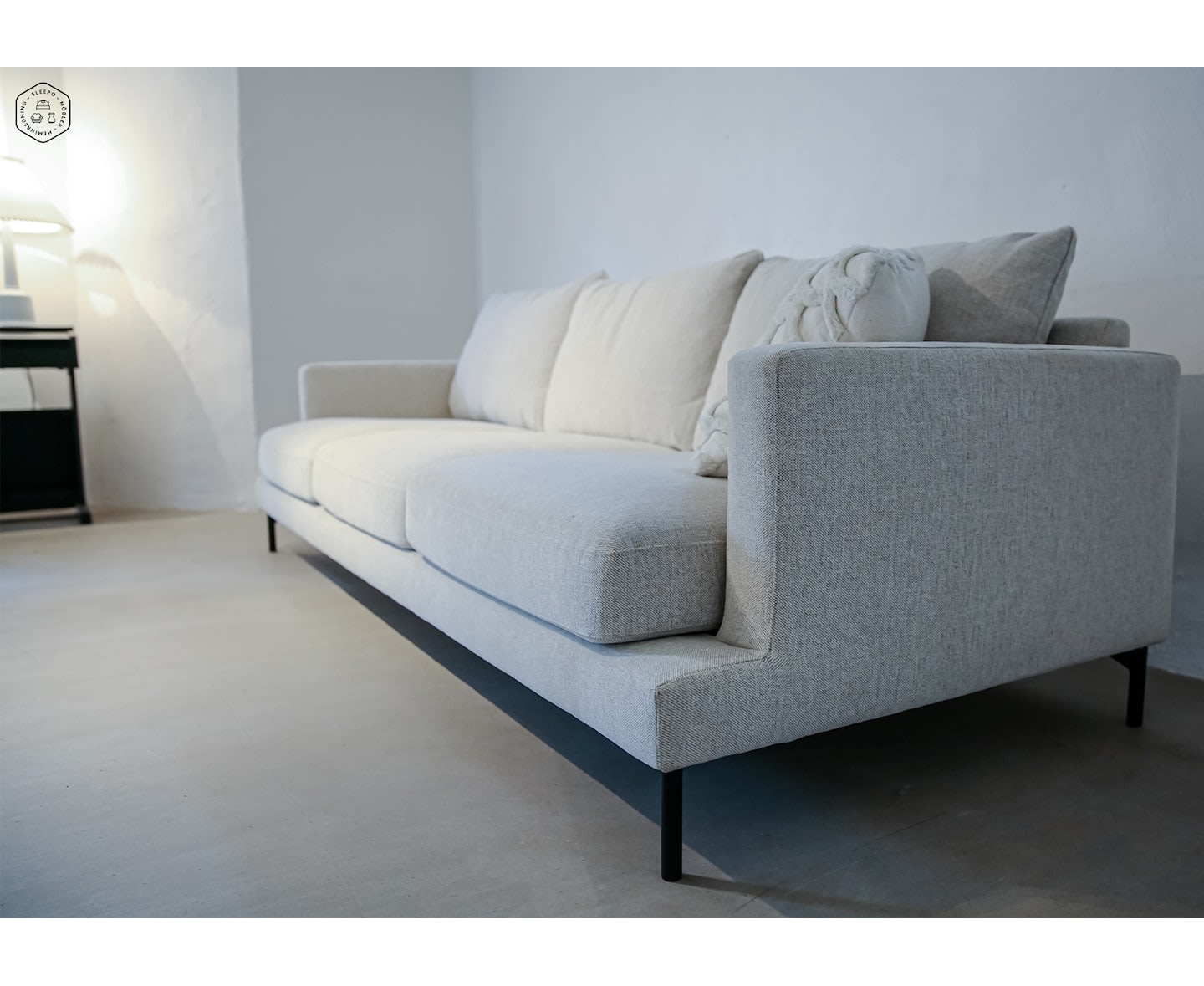 Sleepo Olivia 4-Seters Sofa Natur 272cm