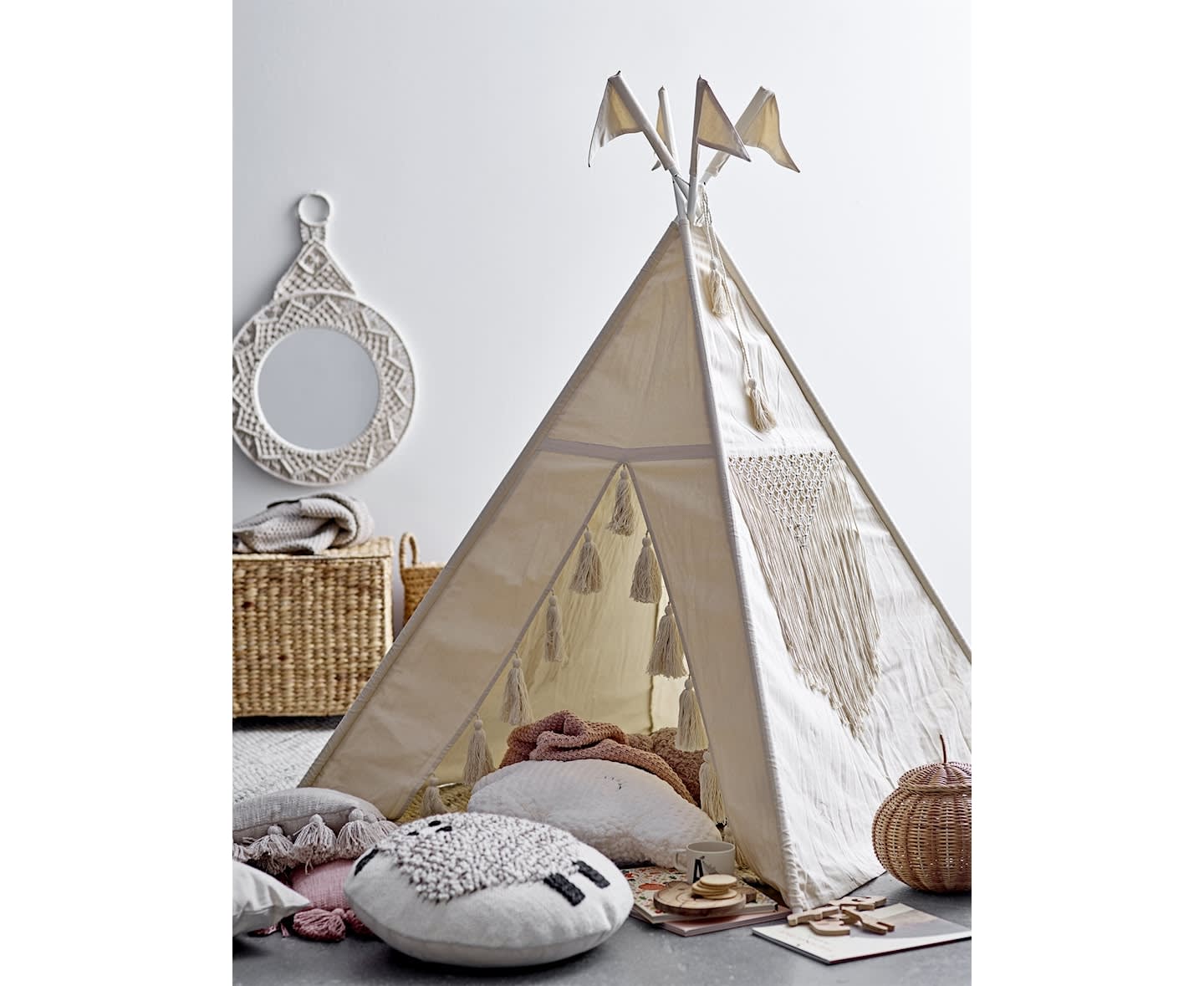 Bloomingville Tipi Lektält 140cm