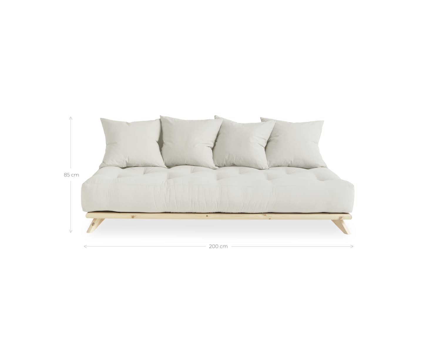 Karup Design Senza Sovesofa Natur/Linen 200cm