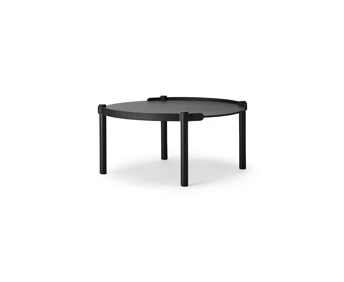 Cooee Design Woody Sohvapöytä Black Stained Oak 80 cm