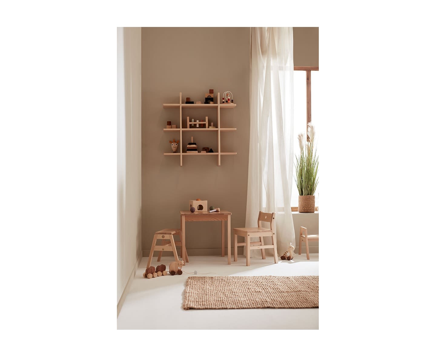 Kids Concept Saga Hylla Blonde