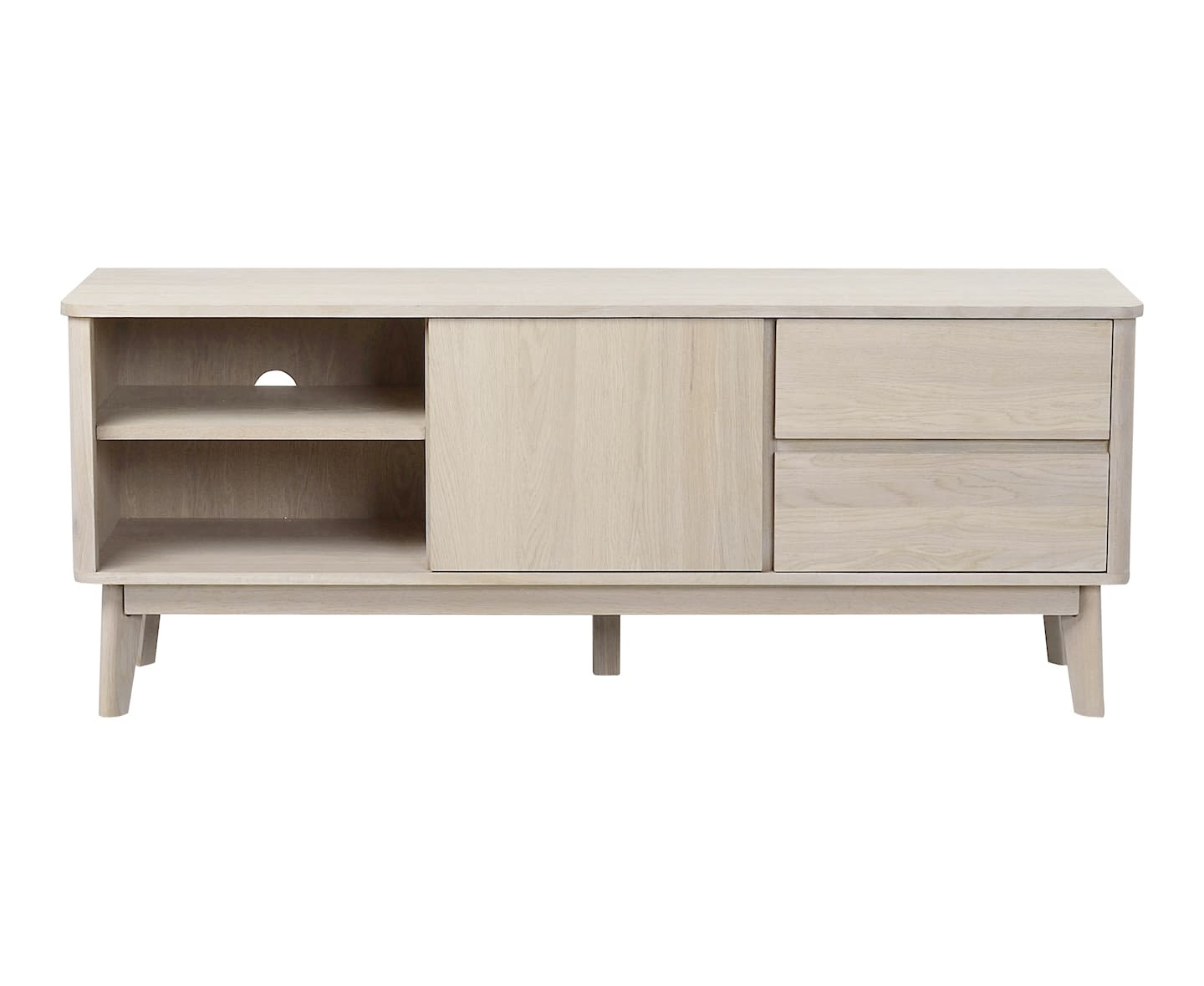 Rowico Home Yumi TV-Schrank Weiß pigmentiert 152cm