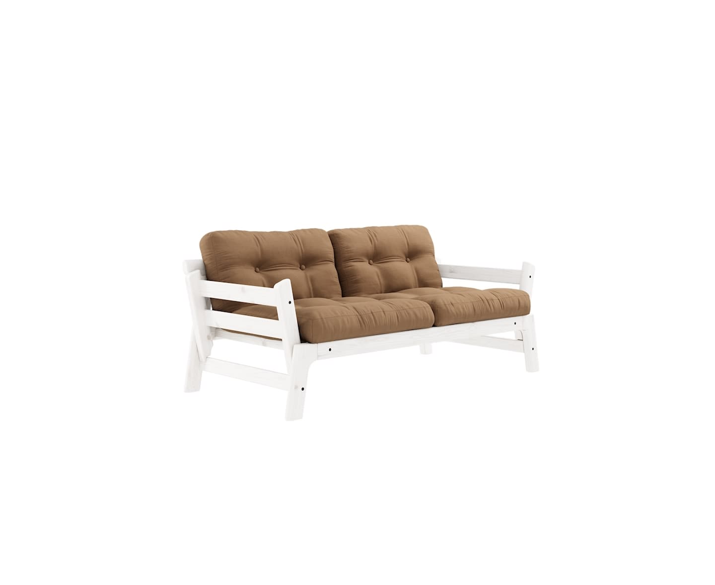 Karup Design Step Bäddsoffa Vit/Mocca 200cm