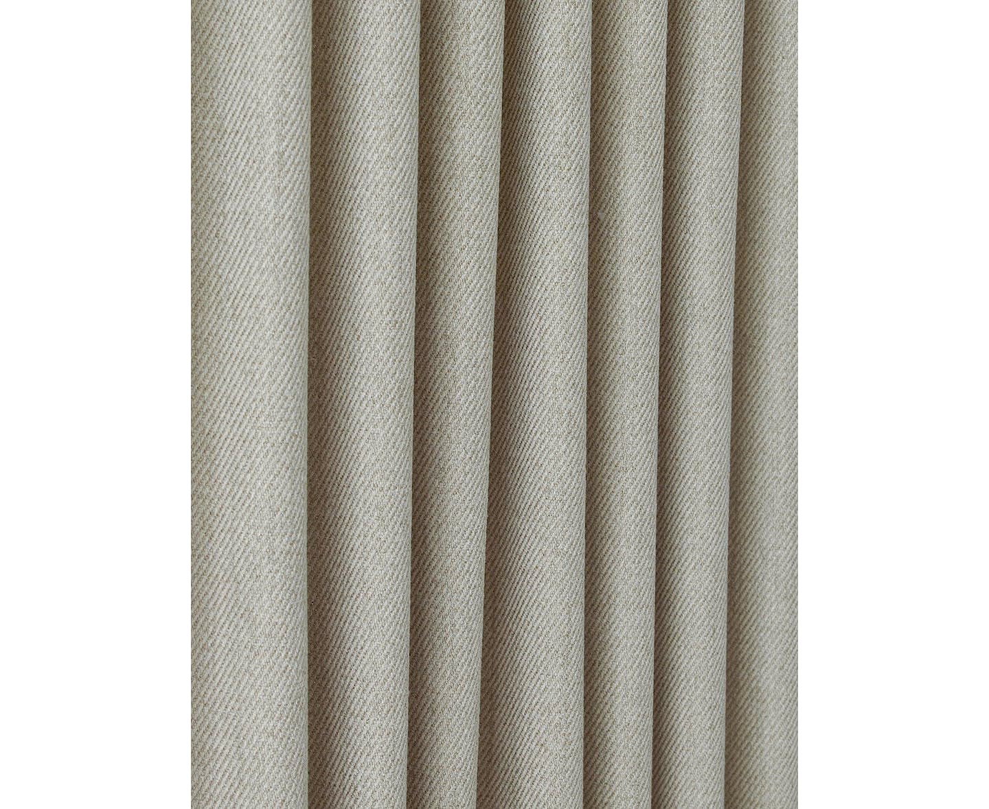 Svanefors Greenwich Gardinlängd Beige 140x280 2-pack