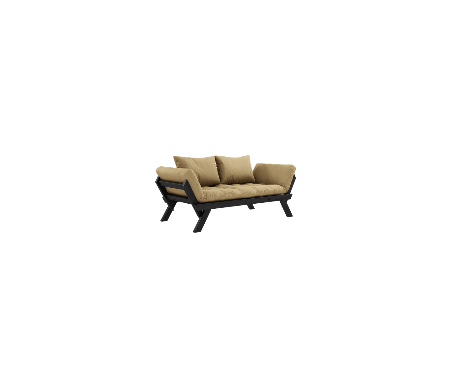 Karup Design Bebop Dagbädd Svart/Wheat Beige 174cm