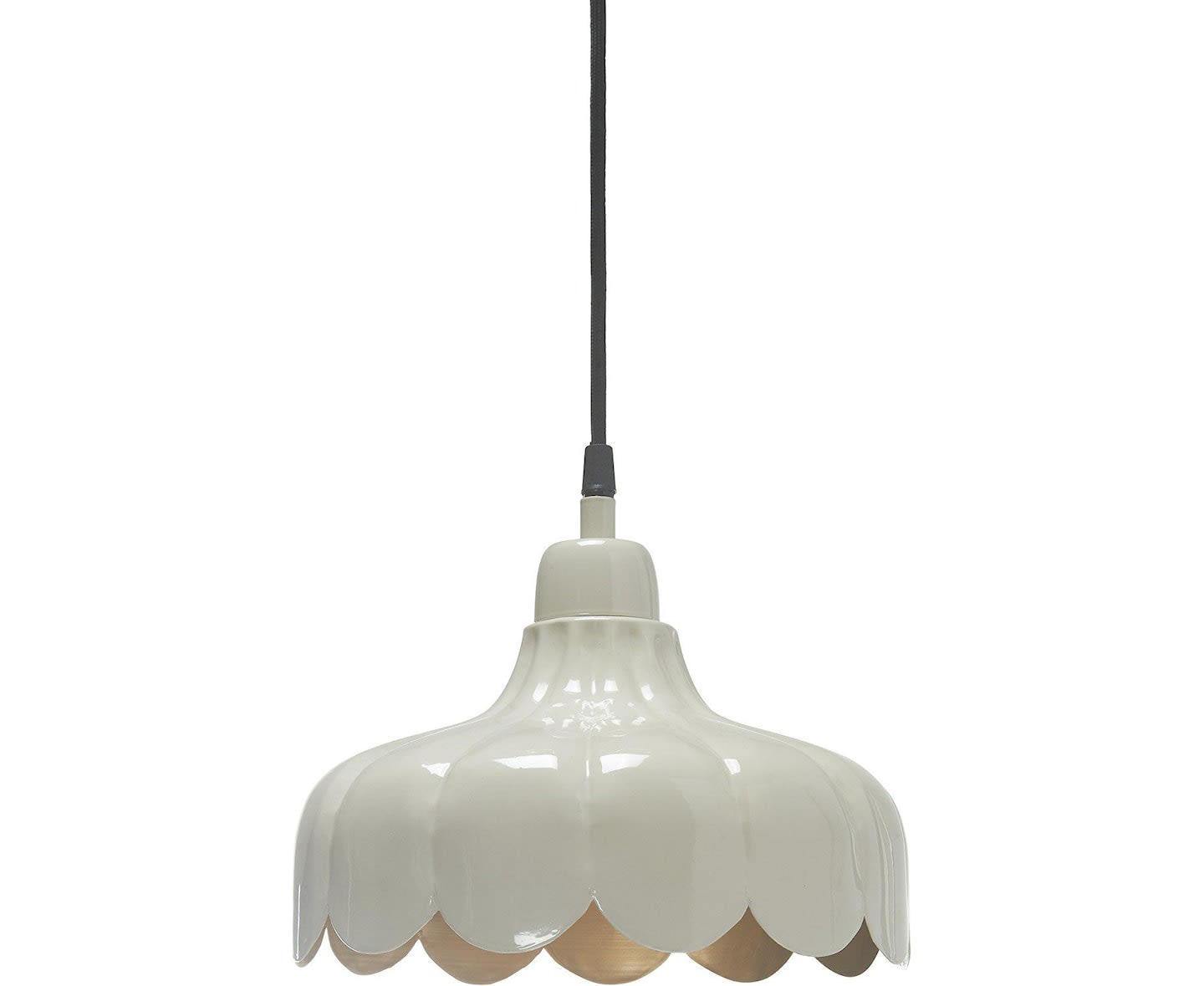 PR Home Wells Tak/Fönsterlampa Beige/Guld 24cm