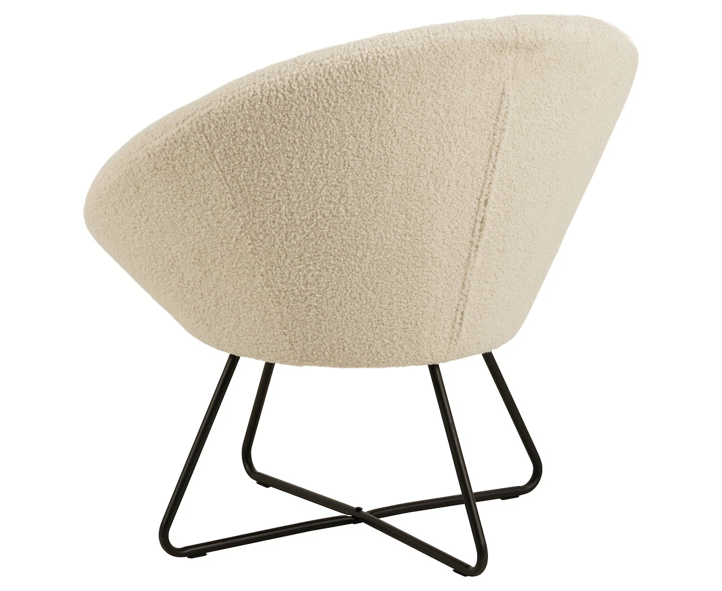 Nordic Home Freja Loungestol Cream