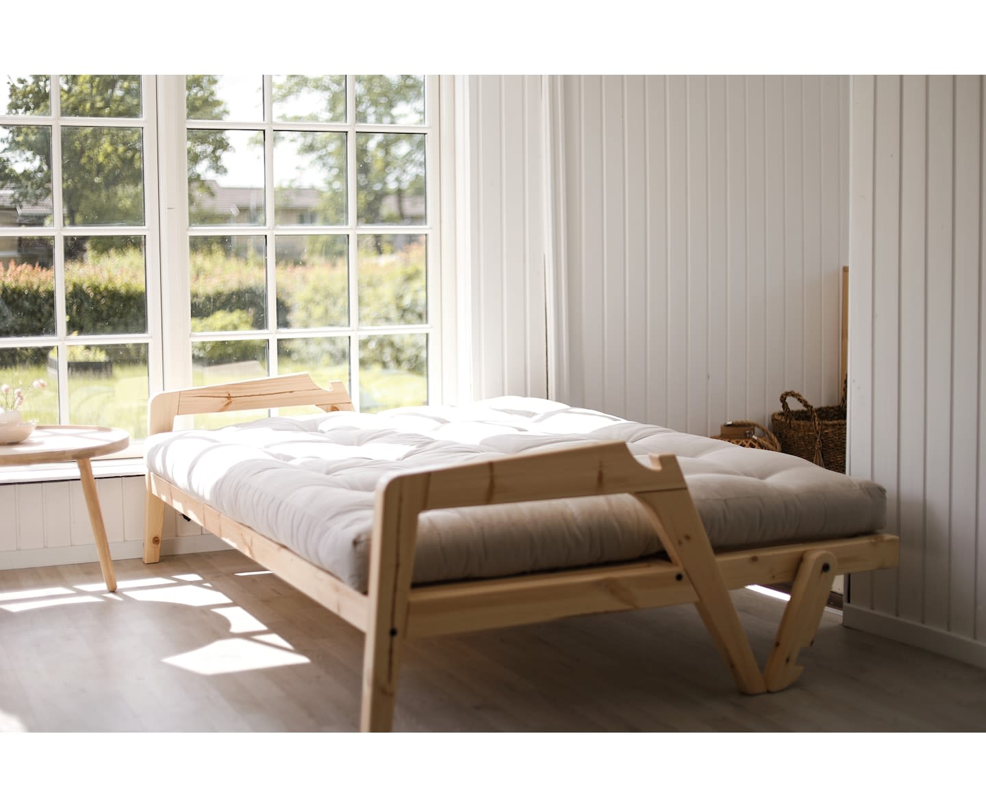 Karup Design Grab Bäddsoffa Natur/Navy 204cm