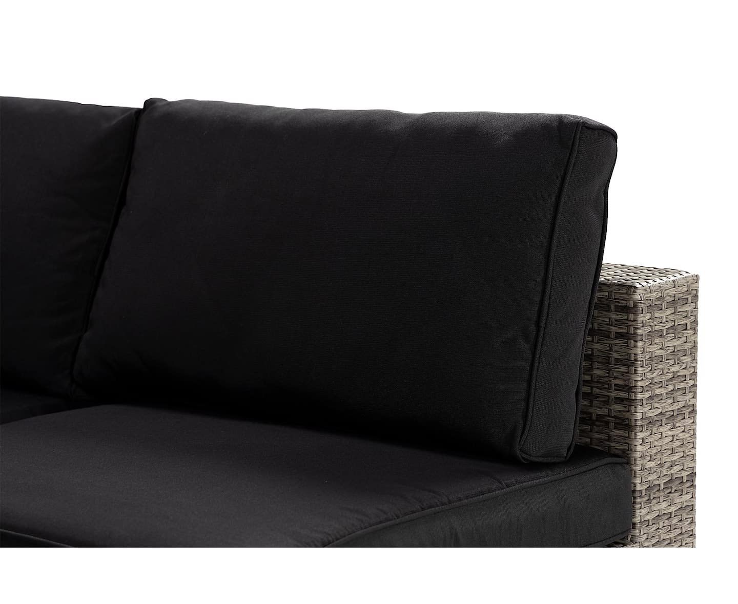 Nordic Outdoor Bora 7-seters lounge sofa inkl. blokkbord Grå