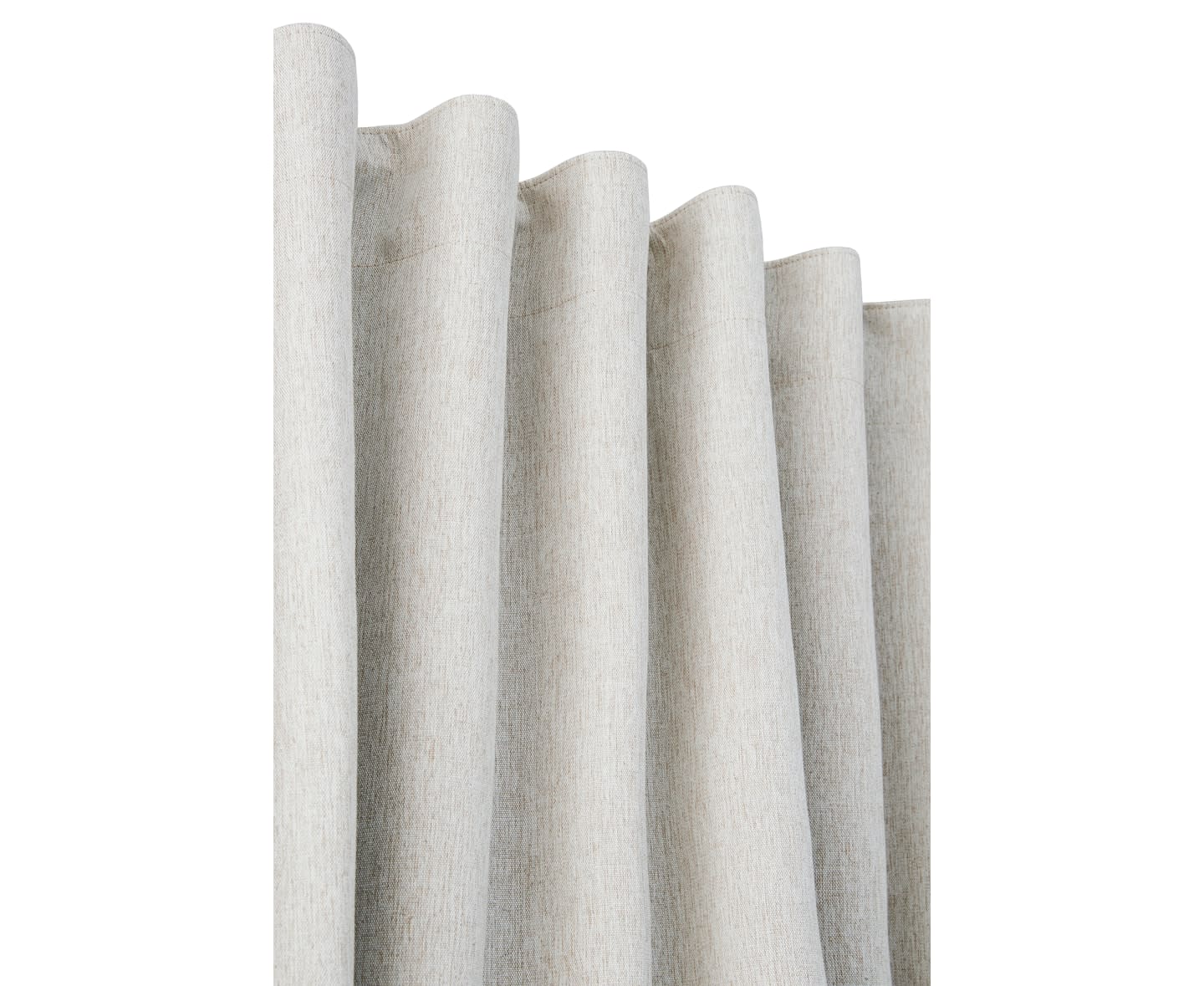 Svanefors Colin Blackout Vorhanglänge Beige 280cm 2er-Pack